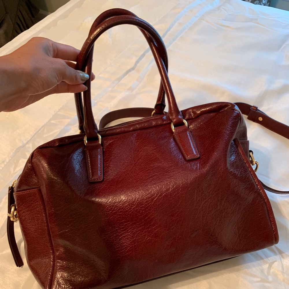 Banana Republic burgundy bag